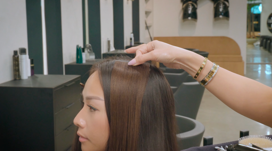 How to Install Tape Hair Extensions (Step-by-Step Video)